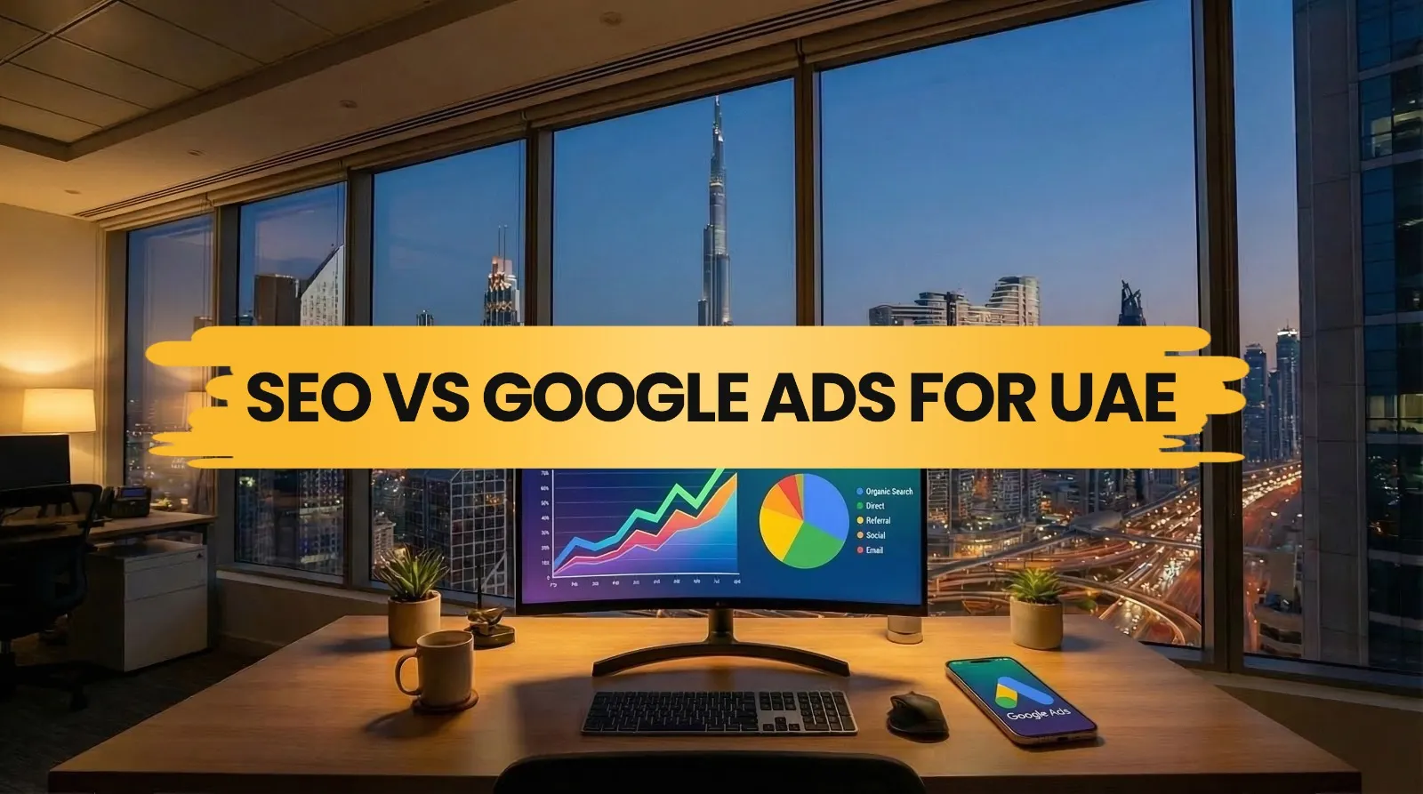 SEO vs Google Ads uae