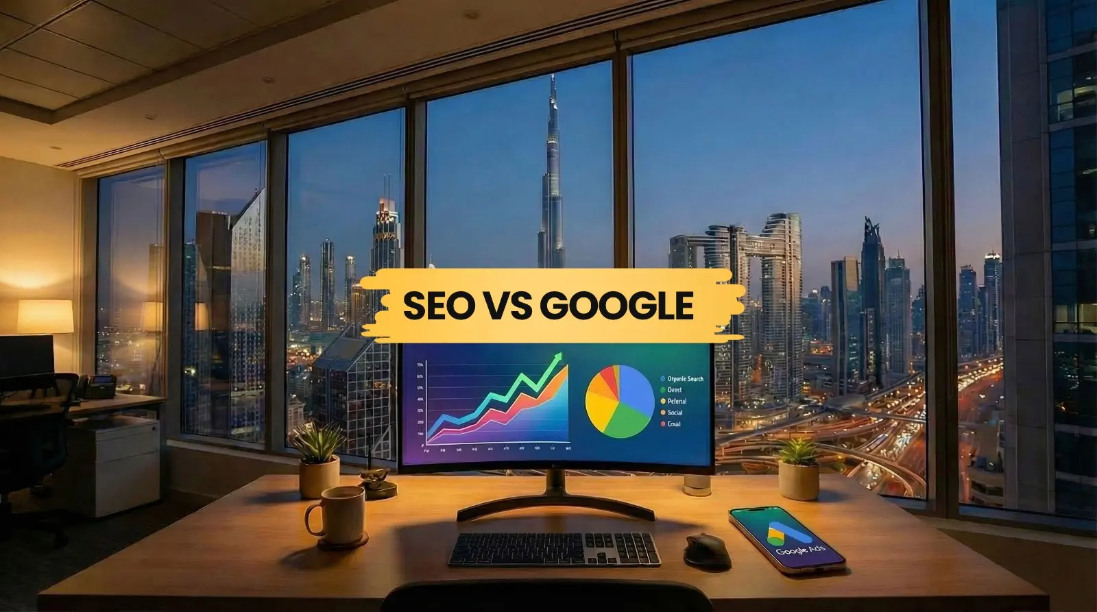 SEO vs Google Ads uae